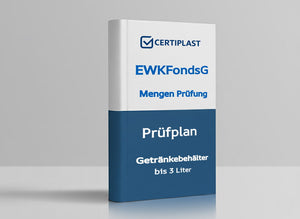 Prüfplan Getränkebehälter bis 3L
